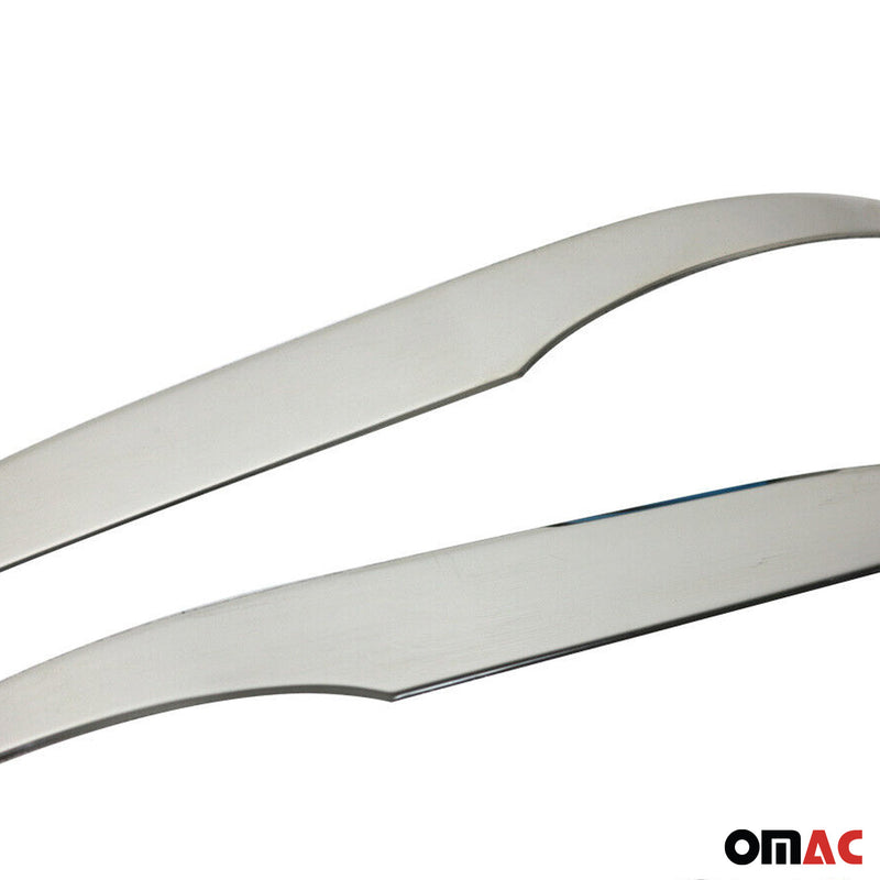 Spiegelkappen Leiste für Toyota RAV4 2013-2018 Edelstahl Silber 2tlg