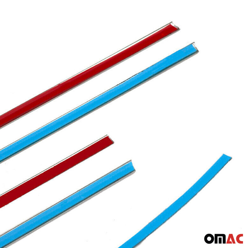 Fensterleisten Zierleisten für Hyundai i10 2011-2013 Edelstahl Chrom 6tlg