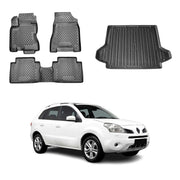 OMAC Fußmatten & Kofferraumwanne Set für Renault Koleos 2008-2018
