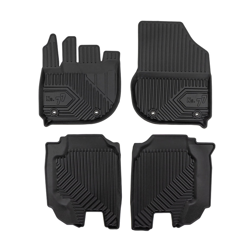Fußmatten Gummimatten No.77 für Honda HR-V E:HEV 2021-2025 TPE Schwarz 4 Teile