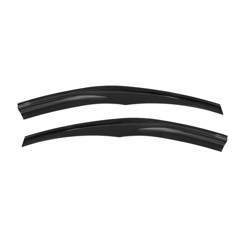 2x Windabweiser Regenabweiser für Ford Tourneo Courier 2014-2023 Acryl Schwarz