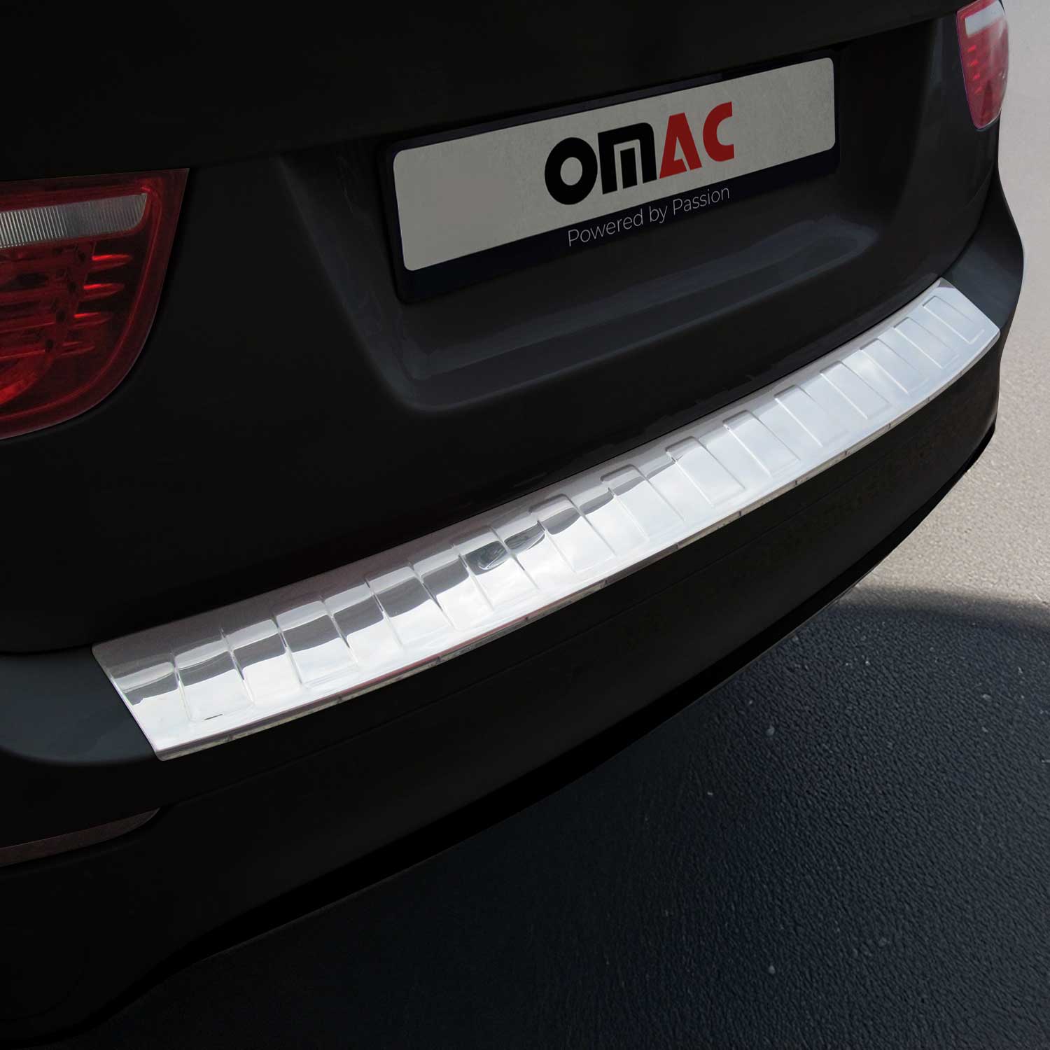 Ladekantenschutz Stoßstangenschutz für BMW X6 E71 2007-2014 Edelstahl Chrom