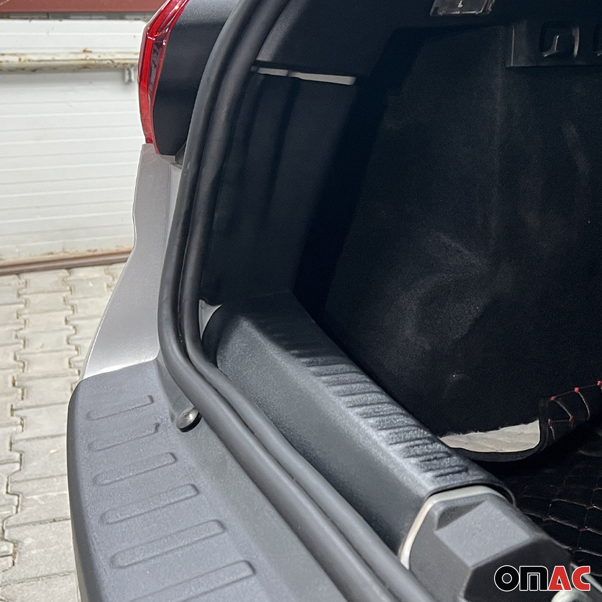 Ladekantenschutz & Stoßstange Satz für Dacia Sandero 2021-2026 ABS Schwarz