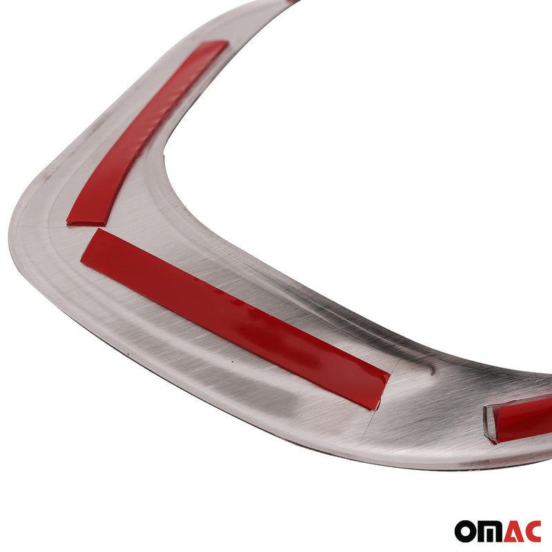 Nebelscheinwerfer Rahmen Umrandung für Kia Sorento 2010-2012 Edelstahl Silber 2x