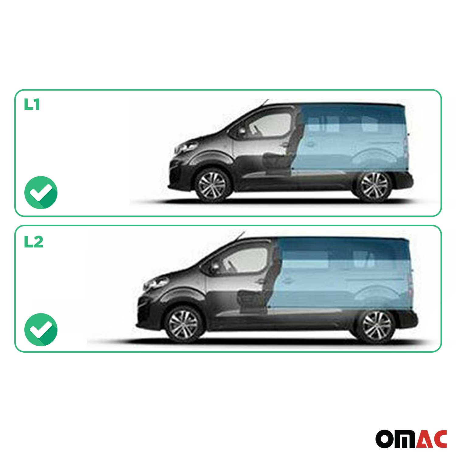 Seitenfenster Schiebefenster für VW T5 2003-2015 Links Rechts Schwarz L1 L2 SET