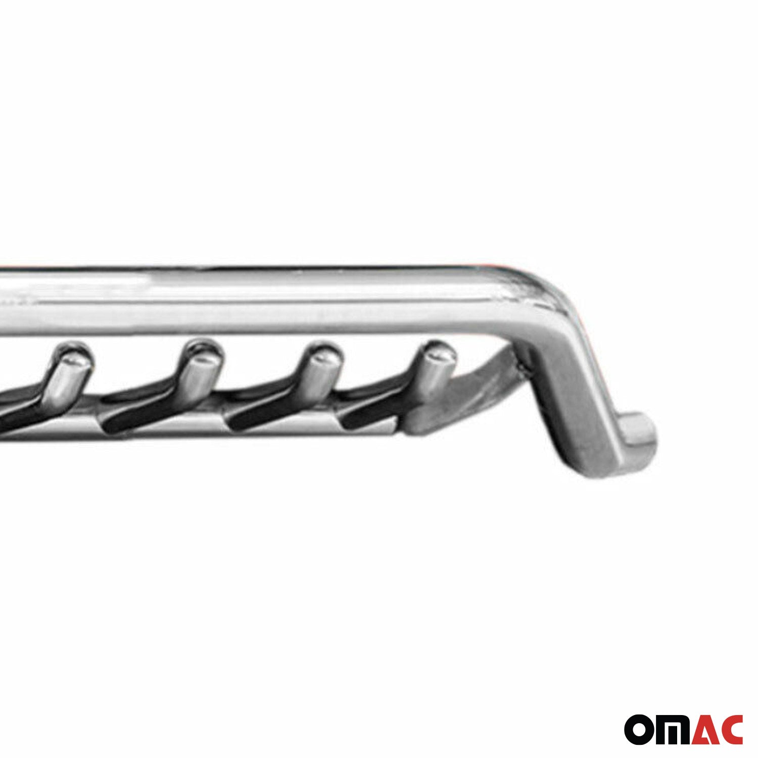 Frontschutzbügel Frontbügel für Toyota Land Cruiser 150 2010-13 ABE Stahl Silber