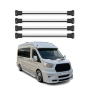 Dachträger Gepäckträger für Ford Transit 2015-2026 Relingträger Alu Silber 4x