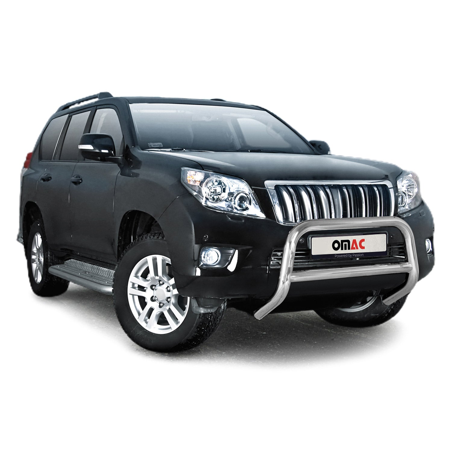 Frontbügel Frontschutzbügel für Toyota Land Cruiser 150 2010-2013 ABE Silber