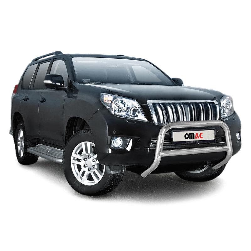 Frontbügel Frontschutzbügel für Toyota Land Cruiser 150 2010-2013 ABE Silber