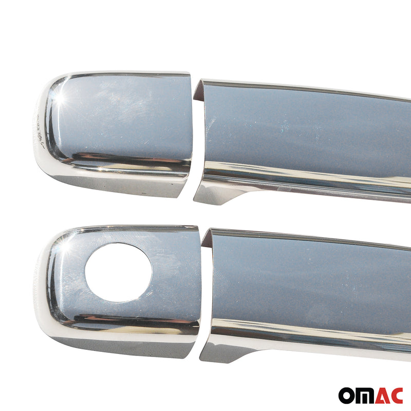 Türgriff Blende Türgriffkappen für Peugeot 307 2001-2009 2-Tür Edelstahl 4tlg