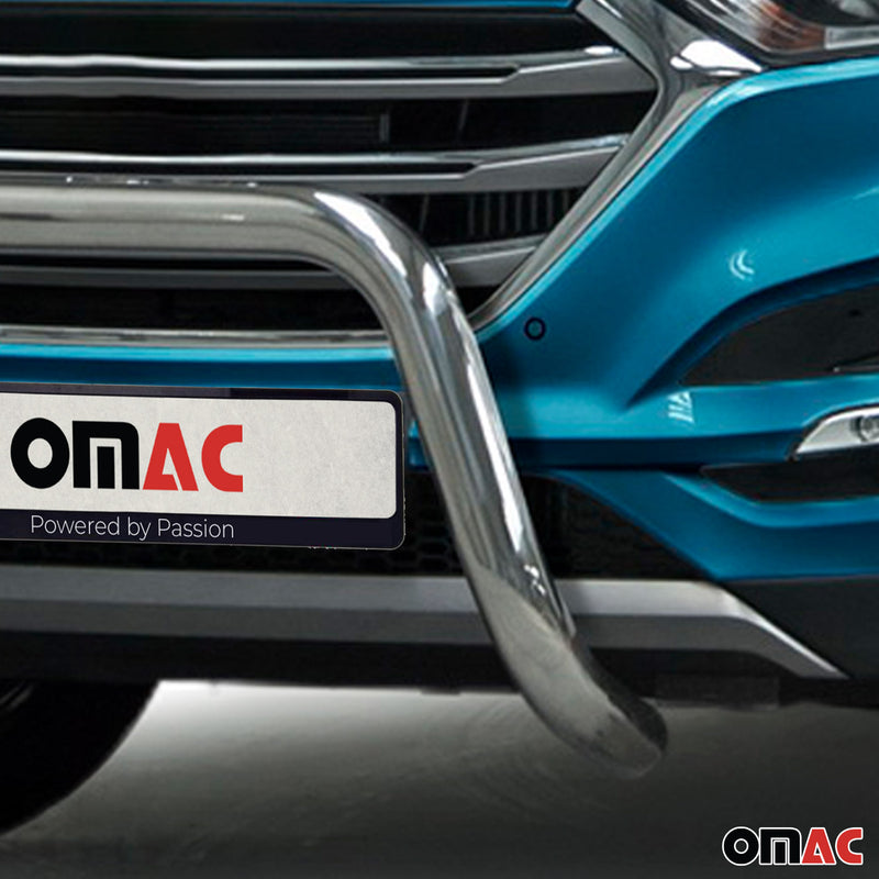 Frontbügel Frontschutzbügel für Hyundai Tucson 2015-2020 mit ABE Silber