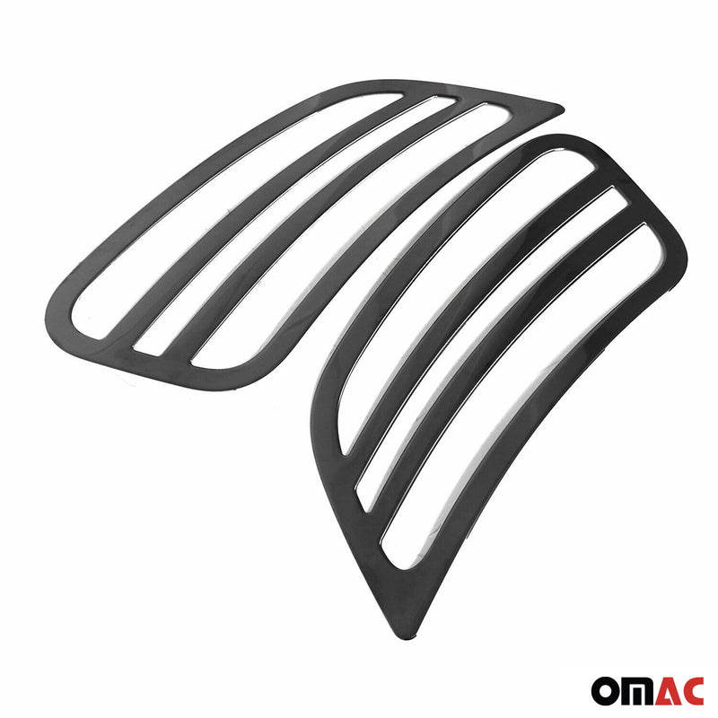 Kühlergrill Leisten Grillleisten für Mercedes Sprinter 2018-2025 Chrom Dunkel 2x