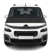 Haubenbra Bonnet Bra Steinschlagschutz für Citroen Berlingo 2018-2026 Schwarz