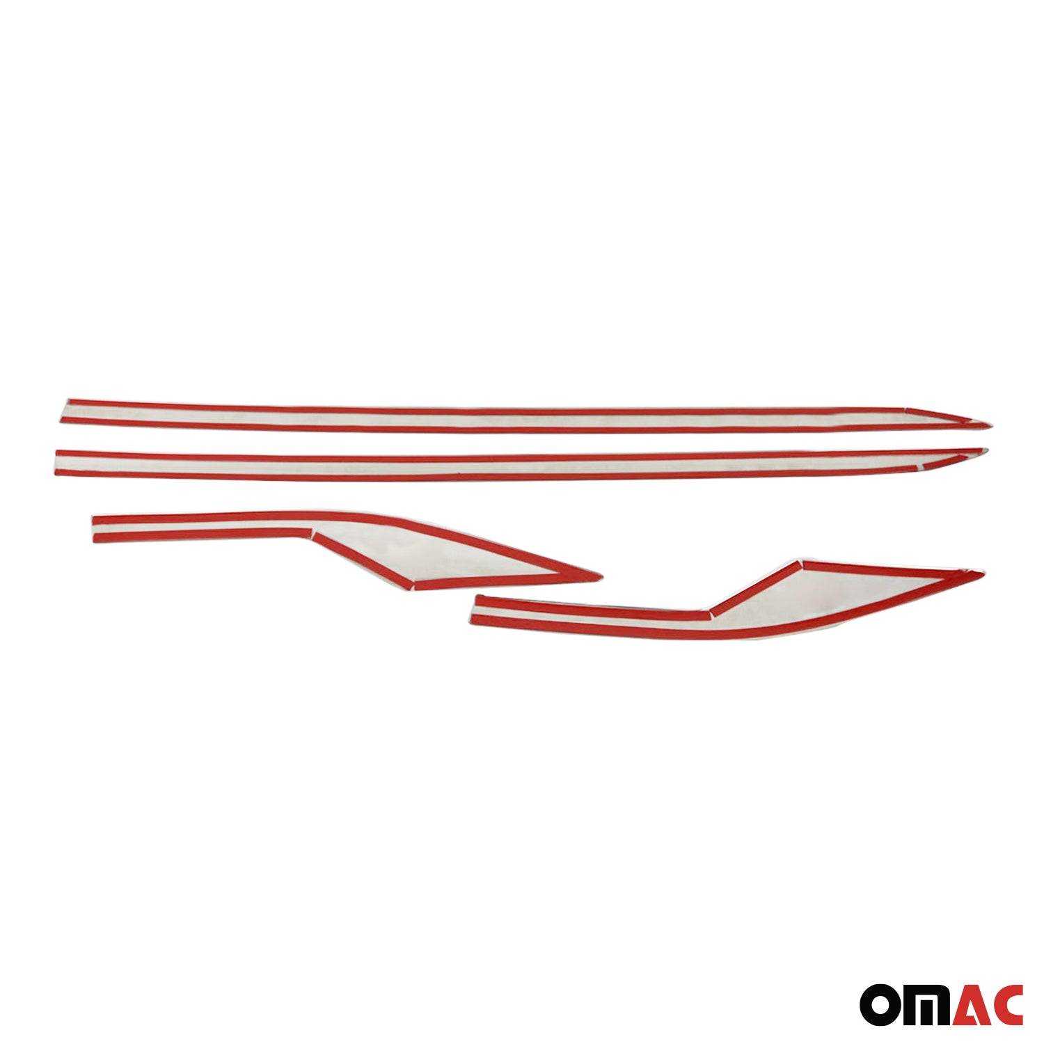 Seitentürleiste Türleisten Türschutzleiste für Toyota C-HR 2016-2023 Chrom 4x