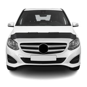 Haubenbra Steinschlagschutz für Mercedes B Klasse W246 2012-2018 Schwarz Halb