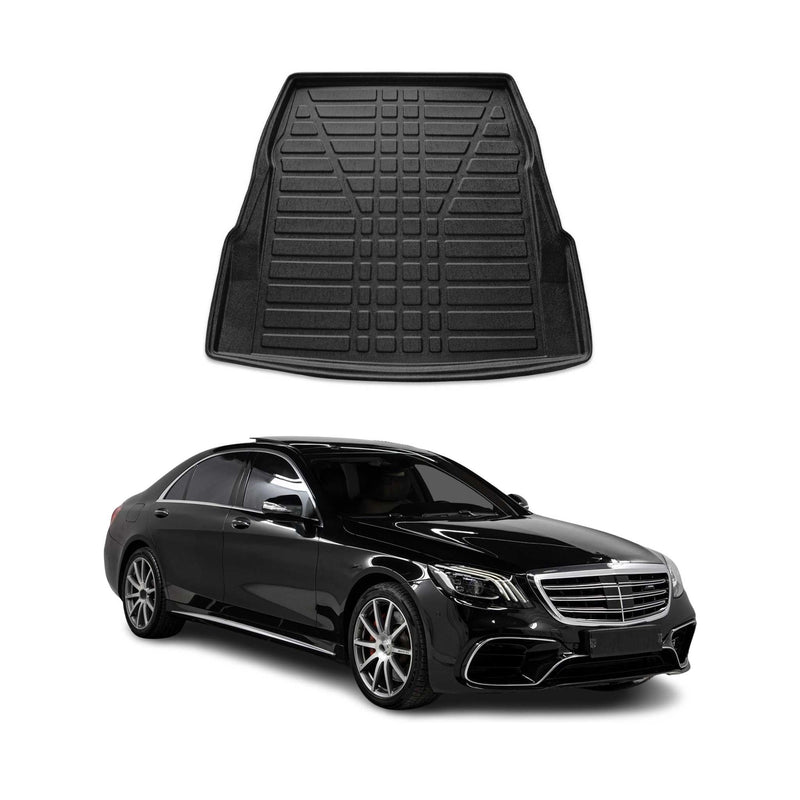 Kofferraumwanne Laderaumwanne für Mercedes S Klasse W222 2014-2018 Limo Gummi