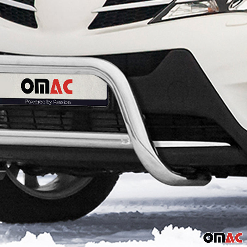 Frontbügel Schutz Frontschutzbügel für Toyota RAV4 2013-2015 Stahl ABE Silber