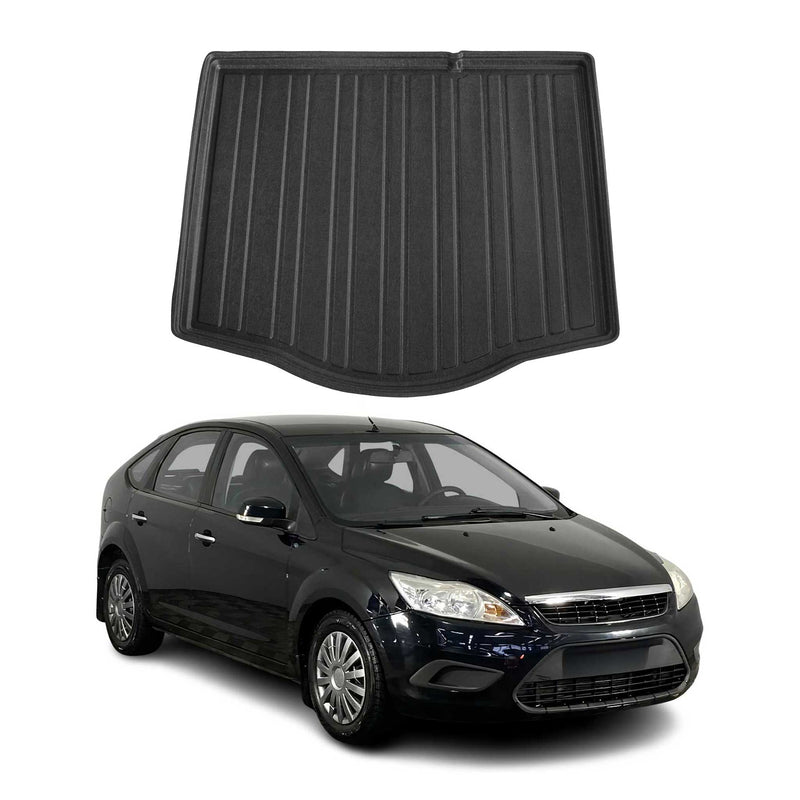 Kofferraumwanne Laderaumwanne für Ford Focus mk2 2004-2011 Fünftürer Gummi TPE
