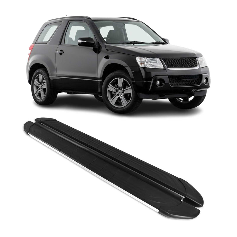 Seitenschweller Trittbretter Schweller für Dacia Bigster 2024-2025 Alu Silber