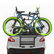 Menabo Fahrradträger 2 Fahrräder für Audi A4 Allroad 2007-2015 Silber Schwarz