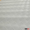 Antirutschmatte Gumimatte Bodenbelag Riffelblech Optik 500 x 200 cm Grau