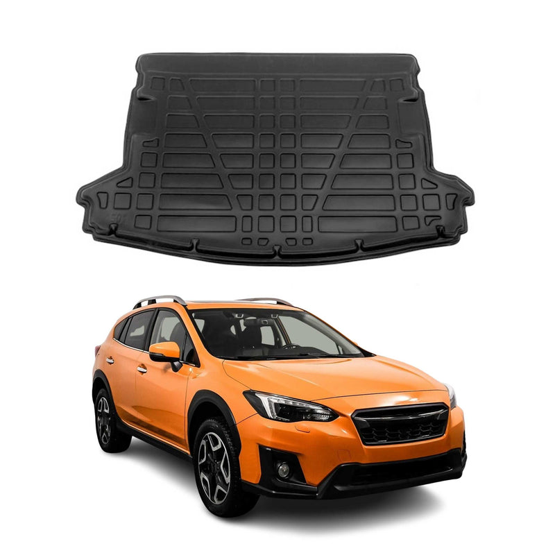 Kofferraumwanne Laderaumwanne für Subaru XV 2012-2025 Gummi TPE Schwarz