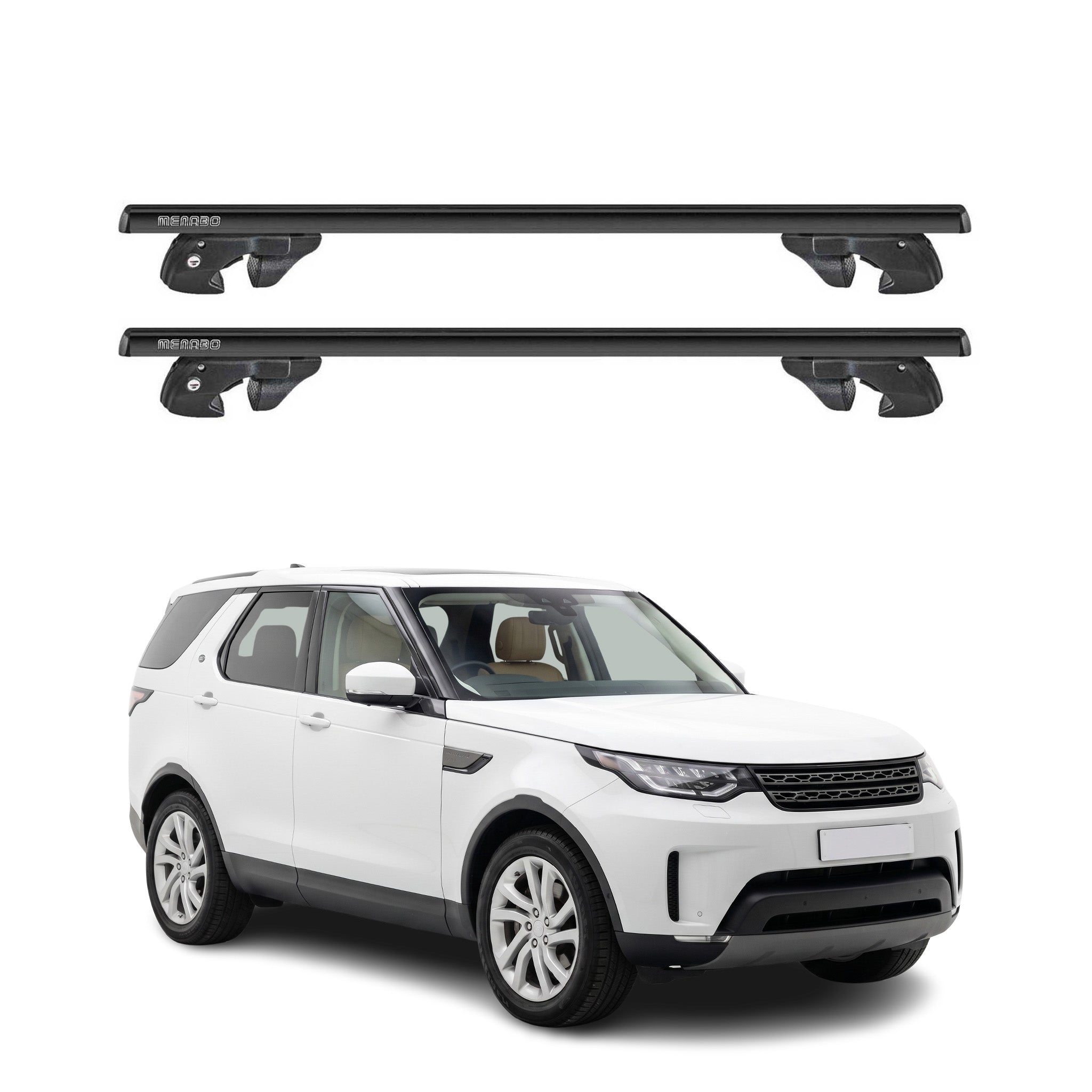 Dachträger Grundtäger für Land Rover Discovery 5 L462 2017-2026 Alu TÜV Schwarz
