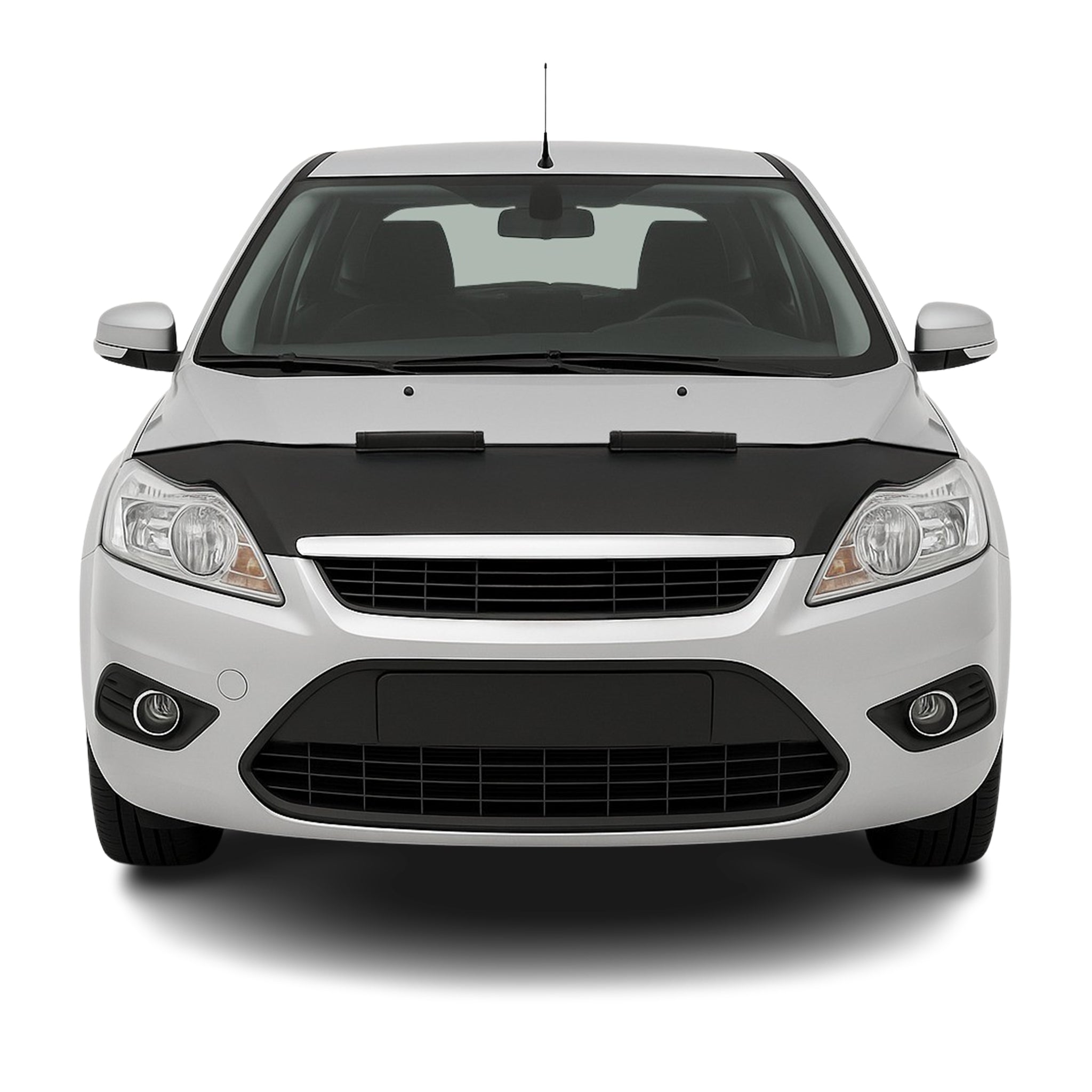 Haubenbra Steinschlagschutz Bonnet Bra für Ford Focus 2008-2011 Schwarz Halb