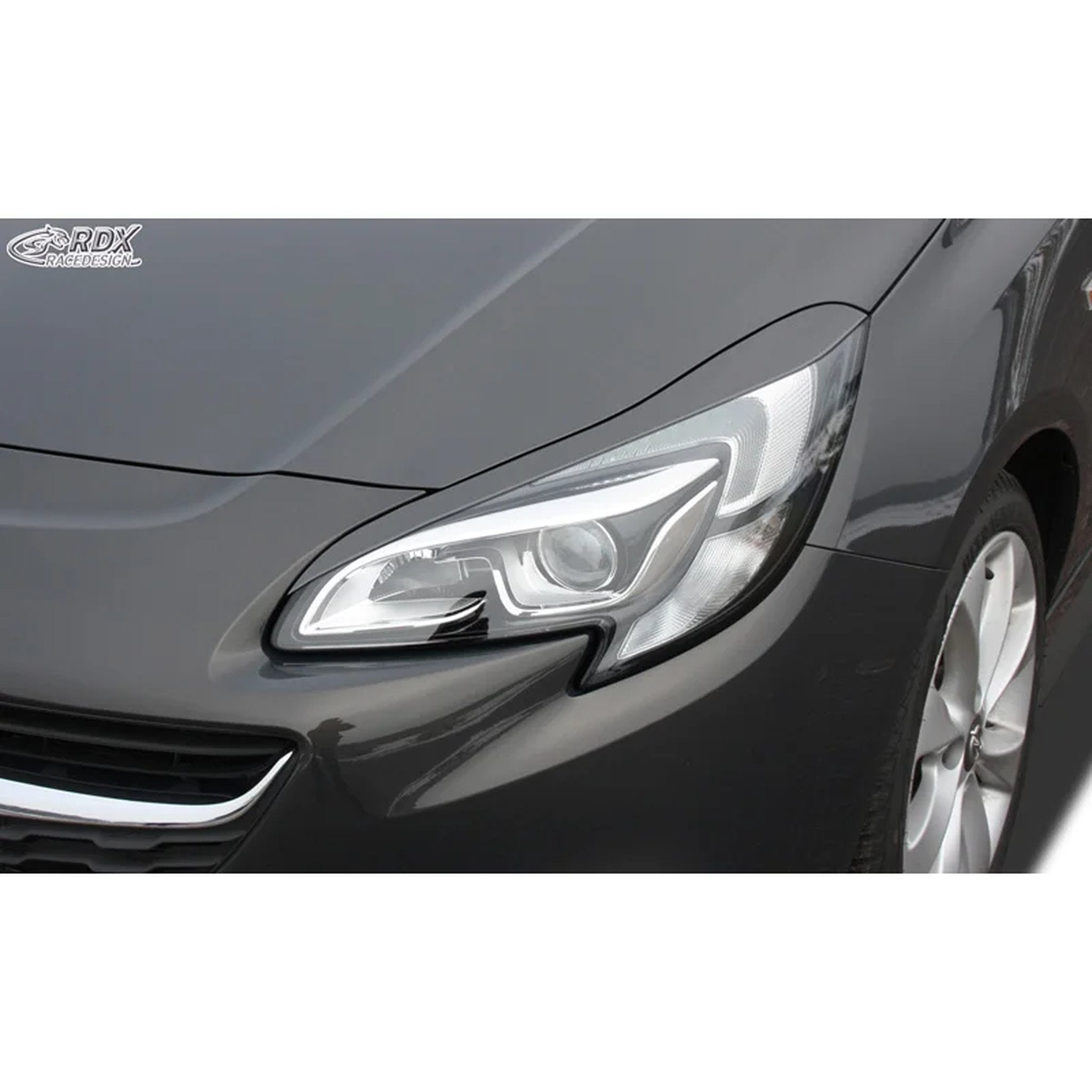 RDX Scheinwerferblenden für Opel Corsa E 2014- ABS TÜV