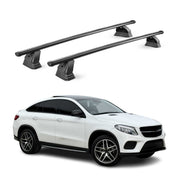 Stahl Dachträger für Mercedes GLE Coupè C292 2015-2019 TÜV 75 kg 2tlg Schwarz