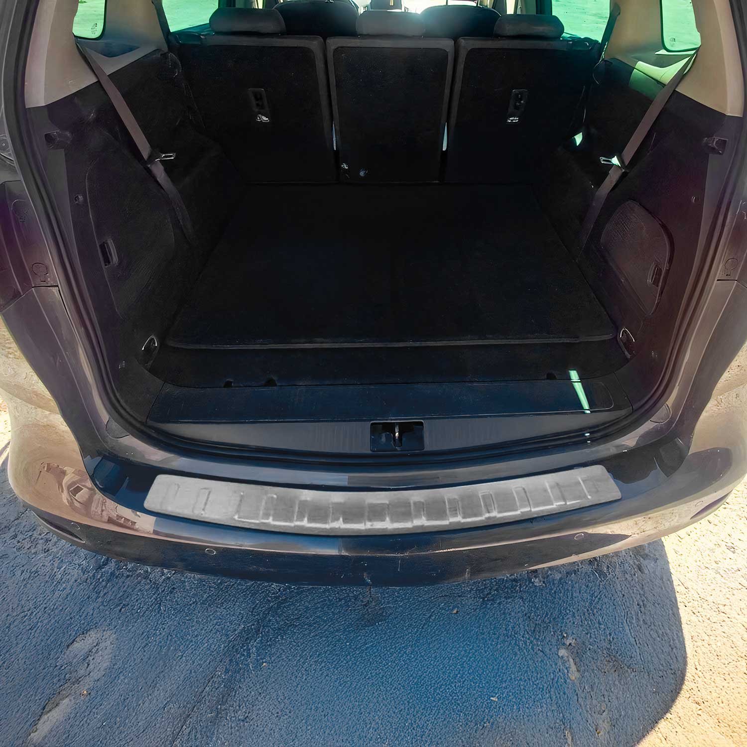 Ladekantenschutz Stoßstange für Opel Zafira C Tourer 2011-2019 Chrom B-ware