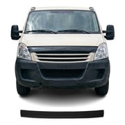 Motorhaube Deflektor Steinschlagschutz für Iveco Daily 2006-2012 Auto Schwarz 1x