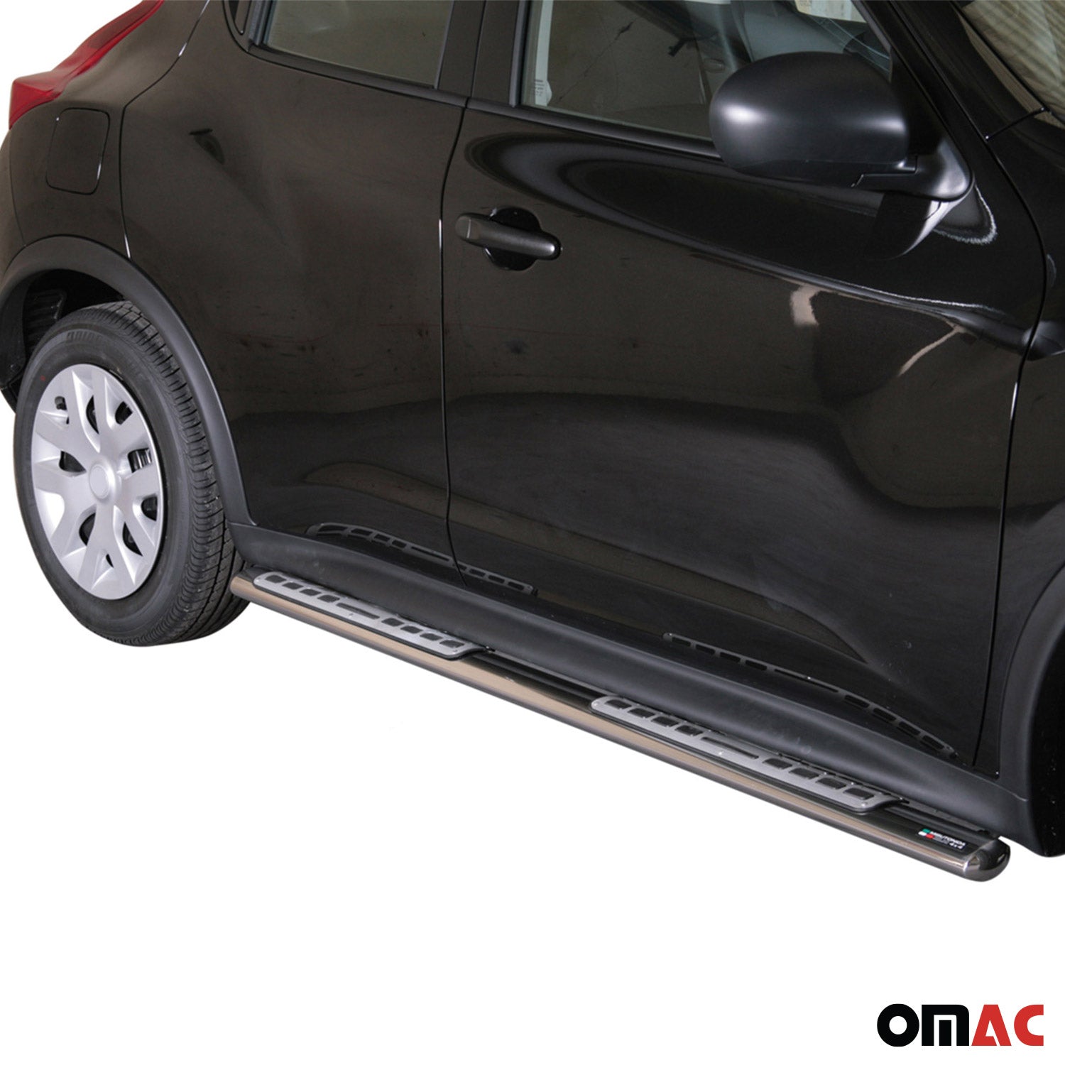 Edelstahl Seitenschweller Schwellerrohre für Nissan Juke F15 2010-2019 Silber