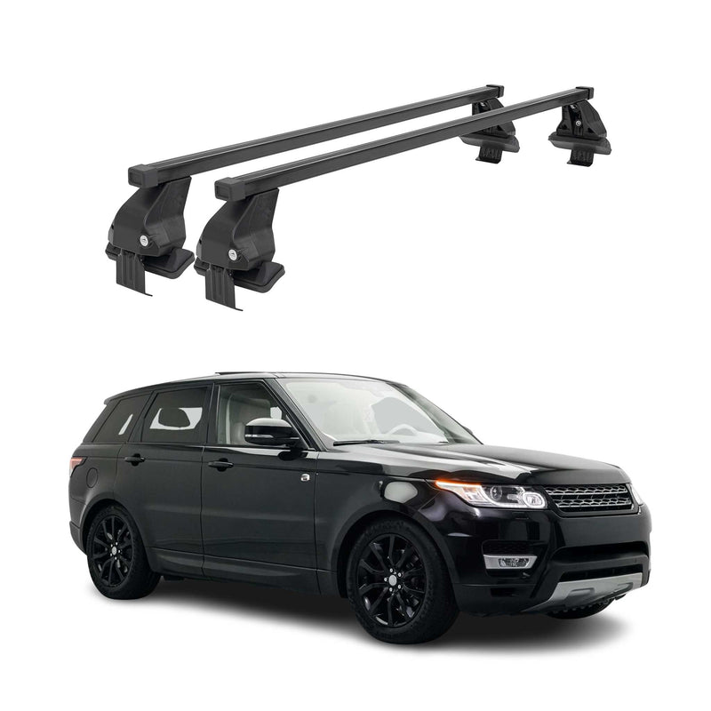 Menabo Dachträger für Land Rover Range Rover Sport L494 2013-2018 Stahl Schwarz