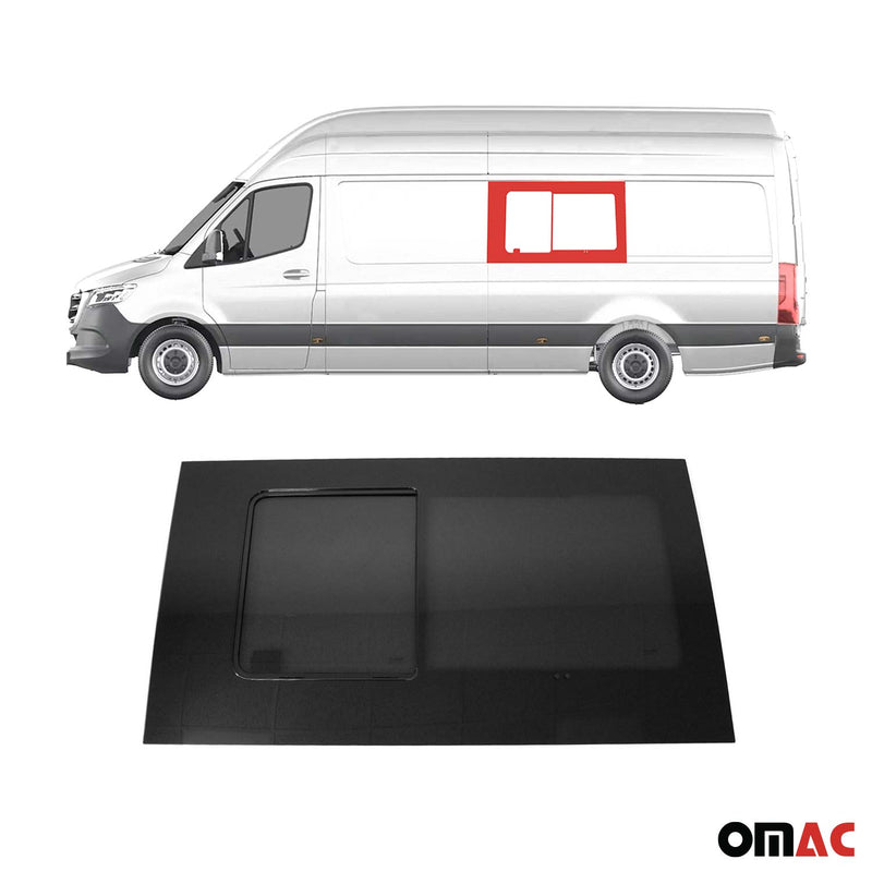 Seitenfenster Schiebefenster für Mercedes Sprinter W907 2018-2024 Links L3 L4