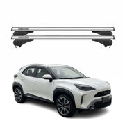 Menabo Dachträger für Toyota Yaris Cross XP210 2021-2026 Aluminium Silber 2 tlg