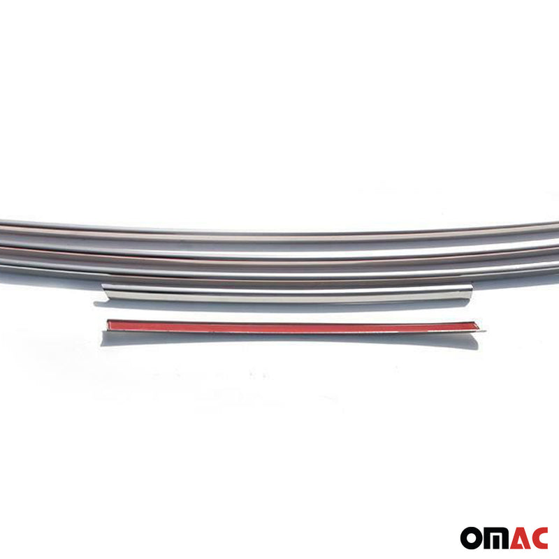 Radiator grille strips grill strips for Ford Transit Custom 2013-2018 chrome 5x