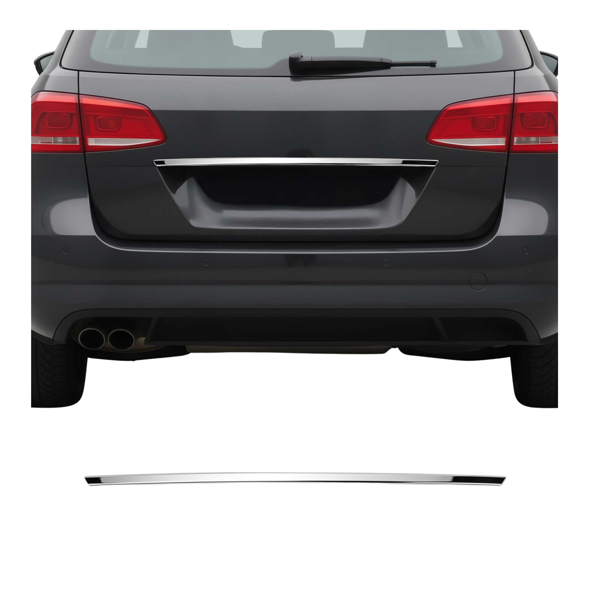 Heckklappe Kofferraumöffner Griff für Dacia Duster 2018-2021 Edelstahl Chrom