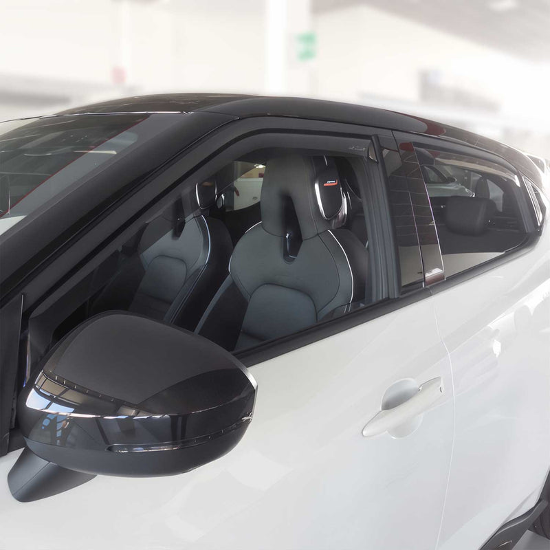 Windabweiser Regenabweiser für Nissan Juke 2020-2025 Dunkel Acryl 4tlg