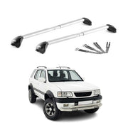Dachträger für Opel Frontera 1991-2004 100kg Aluminium Silber 2x ABE