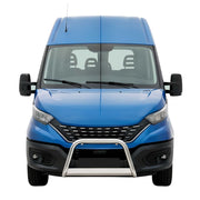 Edelstahl Frontbügel Frontschutzbügel für Iveco Daily 2019-2023 Grau Ø 63 mm