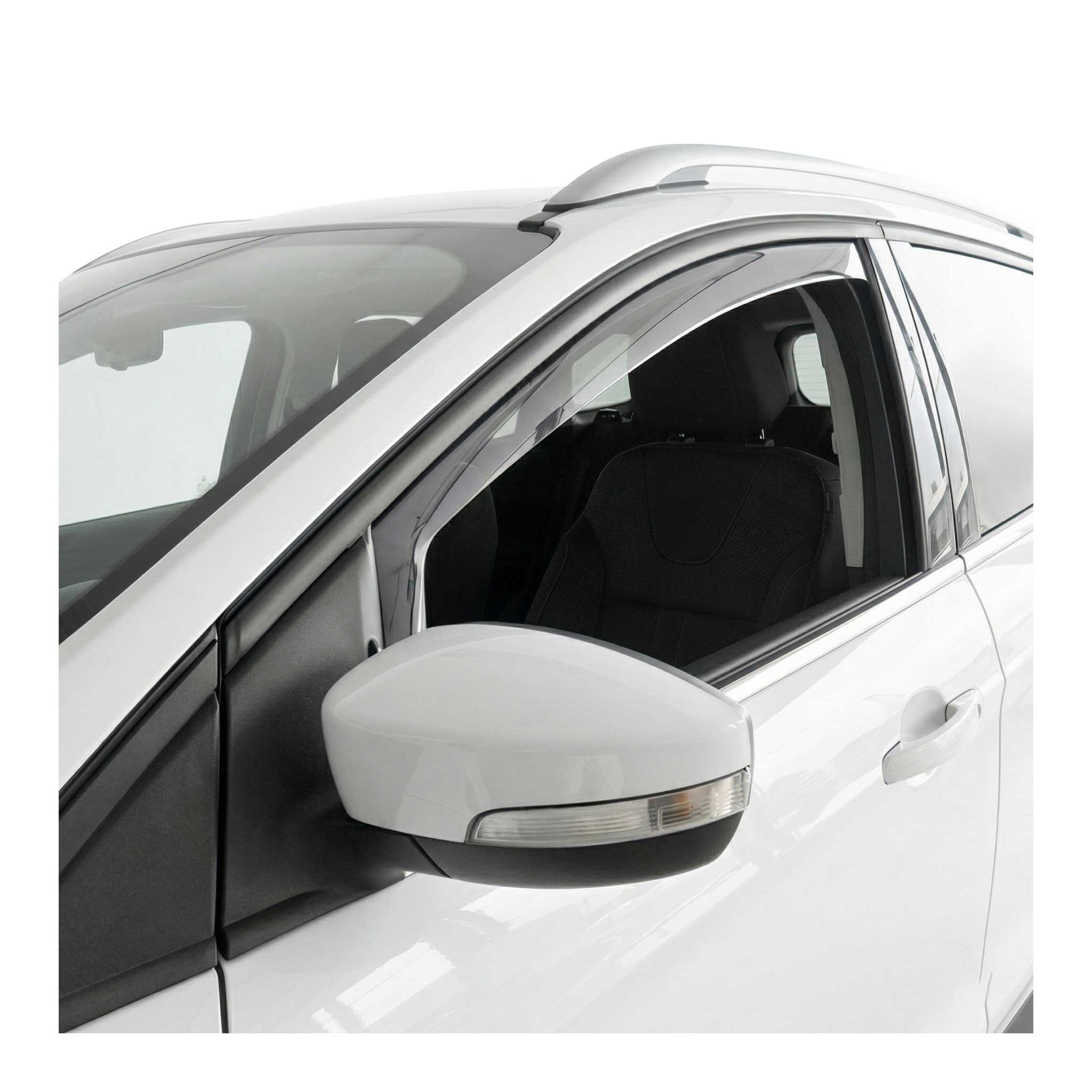 Windabweiser Regenabweiser für Ford Kuga II 2012-2019 5-Tür Dunkel Acryl 2tlg