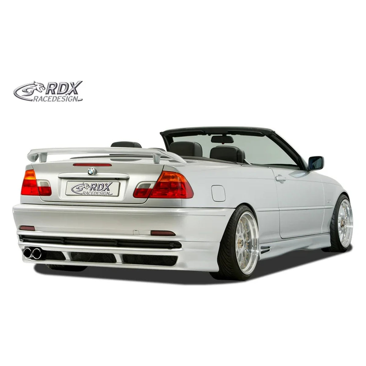 RDX Heckspoiler für BMW 3er E46 Limousine/Coupé/Cabrio High Polyurethan TÜV