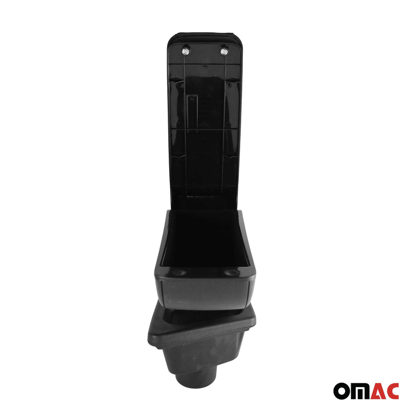 Armlehne Mittelarmlehne für Renault Megane 2016-2025 PU-Leder ABS Schwarz