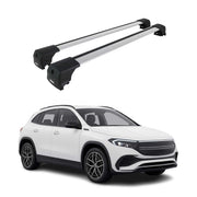 Dachträger Gepäckträger für Mercedes EQA H243 2022-2026 ABE Aluminium Grau