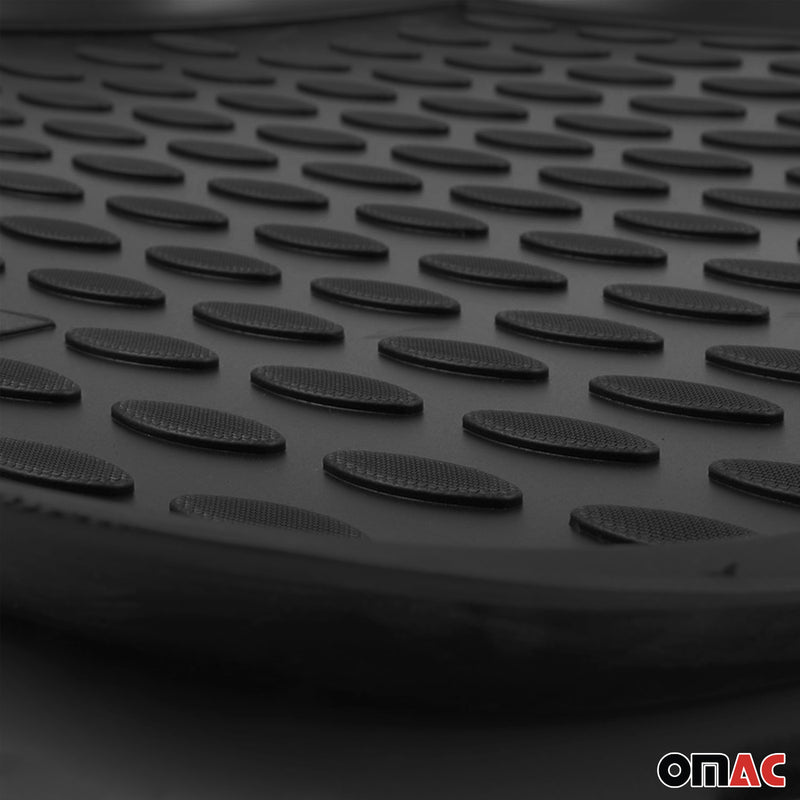 Trunk mat trunk tray for Audi A5 Coupe 8T3 2007-2016 Rubber Black