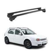 Dachträger Grundträger für VW Golf mk4 Schrägheck 1997-2003 TÜV Alu Silber 2x