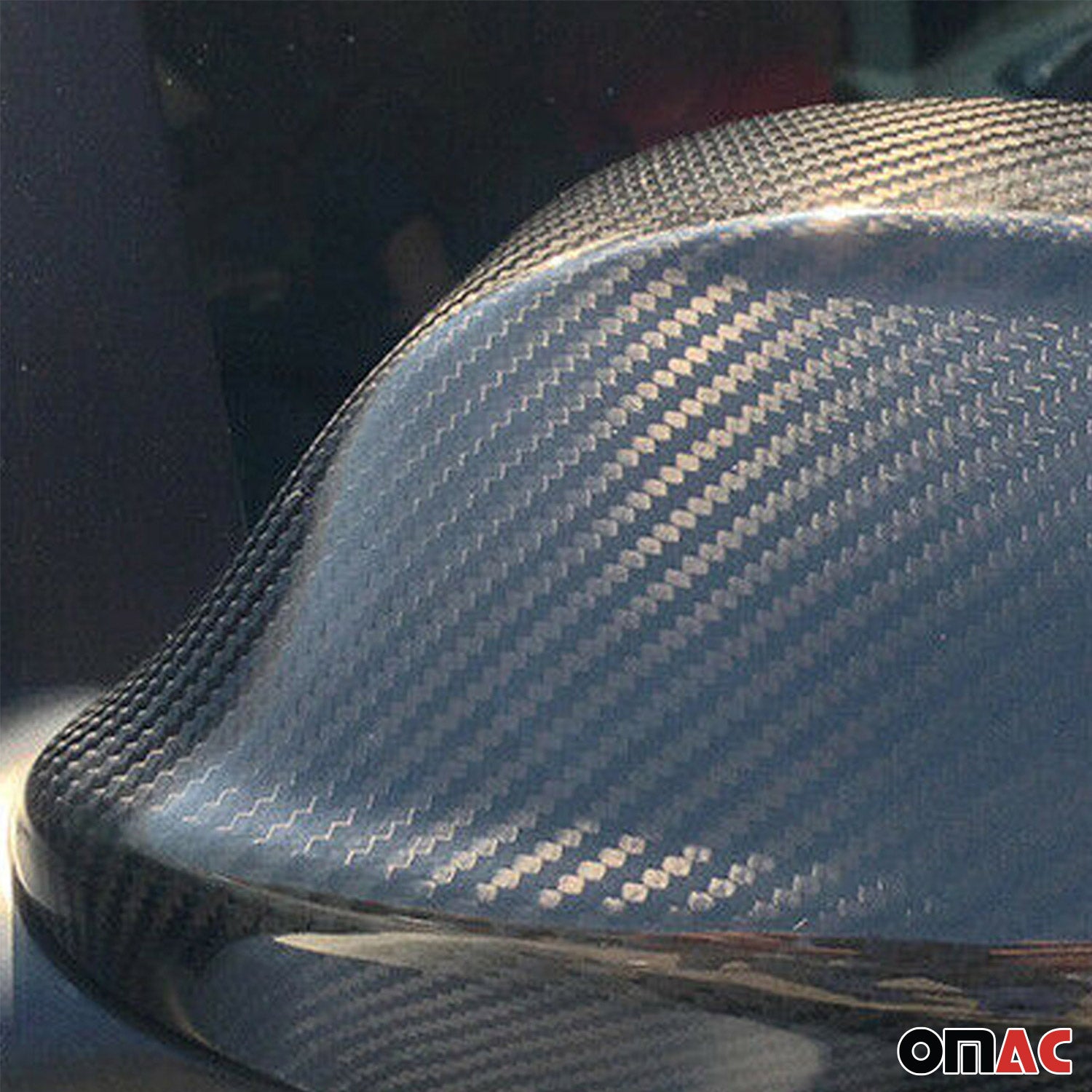 Spiegelkappen Spiegelabdeckung für BMW 3er E90 E91 2005-2013 Echt Carbon Schwarz
