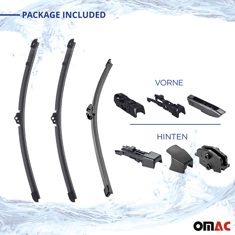 SWF Scheibenwischer Wischblatt satz für Audi A3 Schrägheck 8V 2012-2020