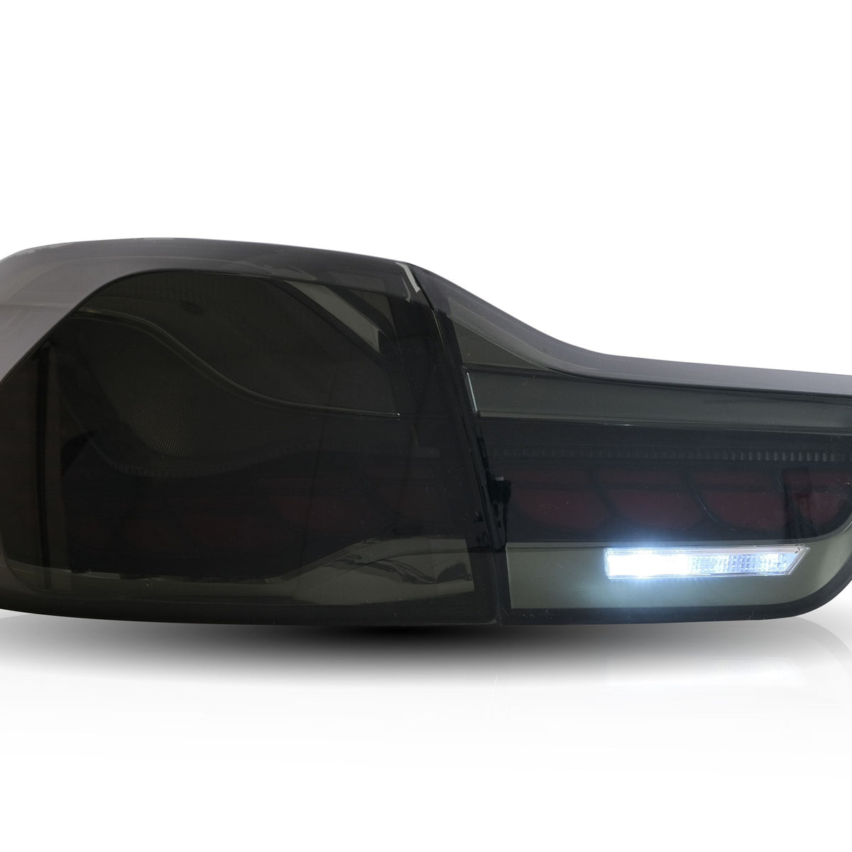 JOM OLED/LED Rückleuchten für BMW F32 Coupe/F33 Cabrio/F36 Gran Coupe 2013-2021 Rauchgrau